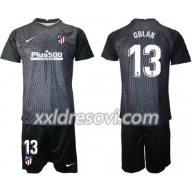 Atlético Madrid Jan Oblak 13 Golmanski Dječji Komplet dresovi za nogomet 2020-2021 M004 (+ kratke hlače)